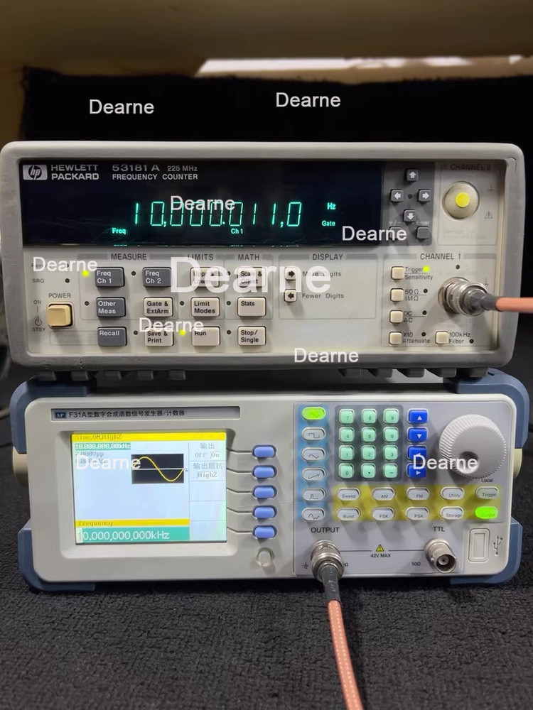 hp Hewlett-Packard 53181A frequency meter