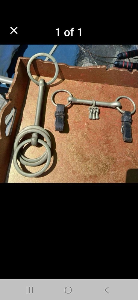 Vintage Horse Bridle / Bits