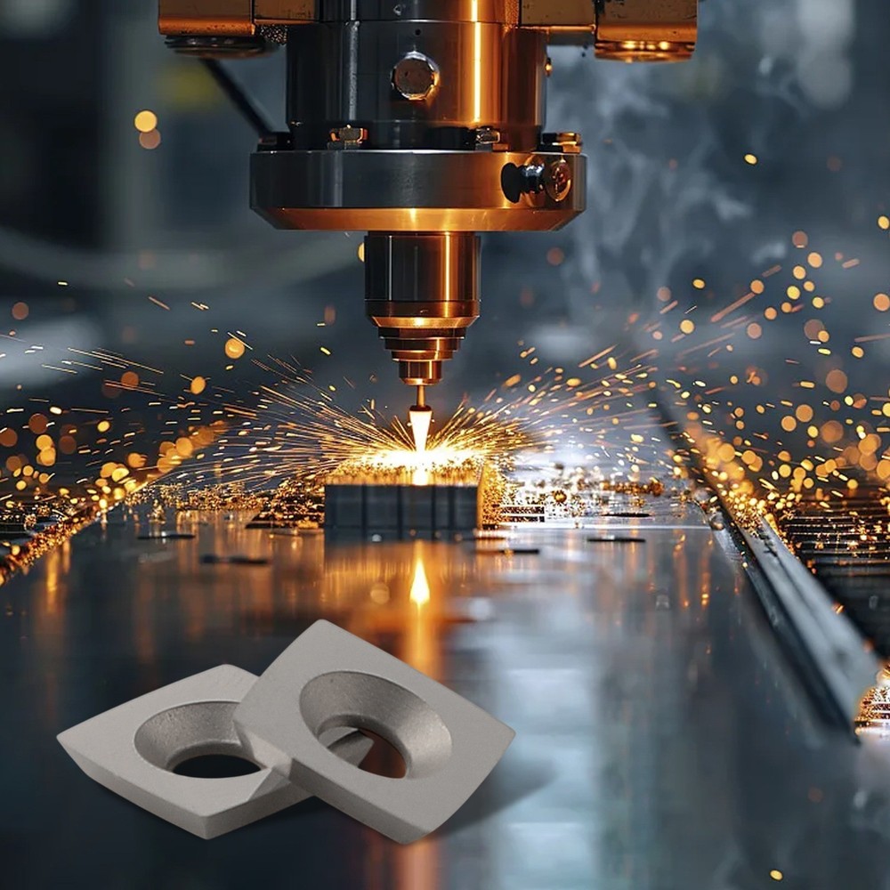 Carbide Blade Insert Set Ten Pieces with Dimensions 11 x 2 mm for Tools