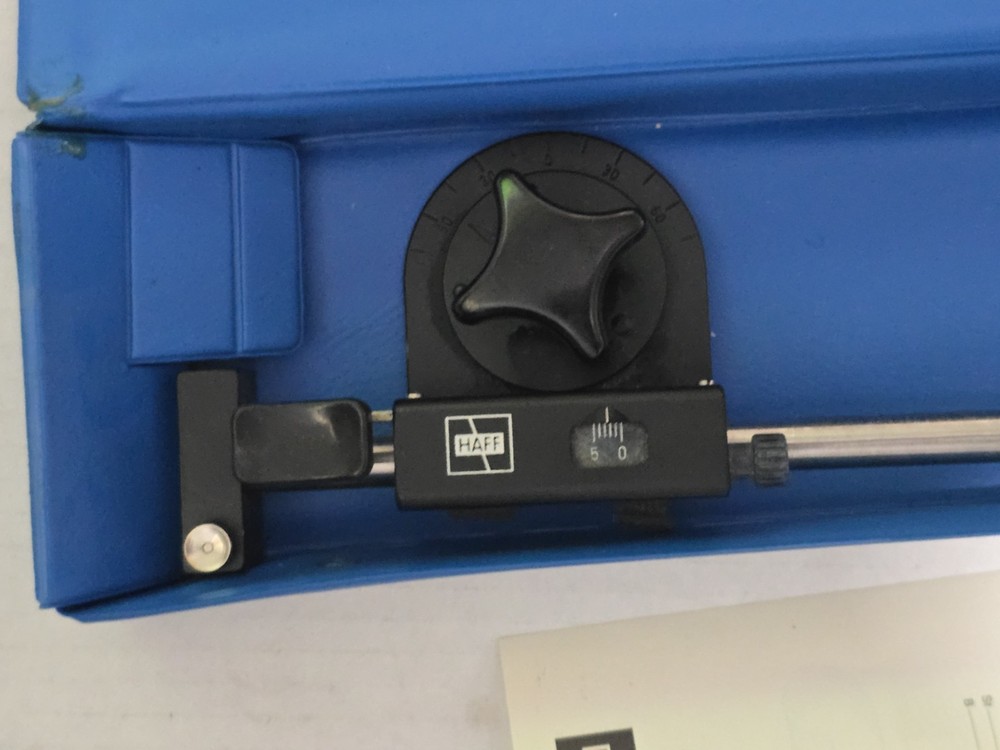 HAFF 705 Cross Hatching Machine Drafting Engineering Graphic Tool w/ Case *Mint*