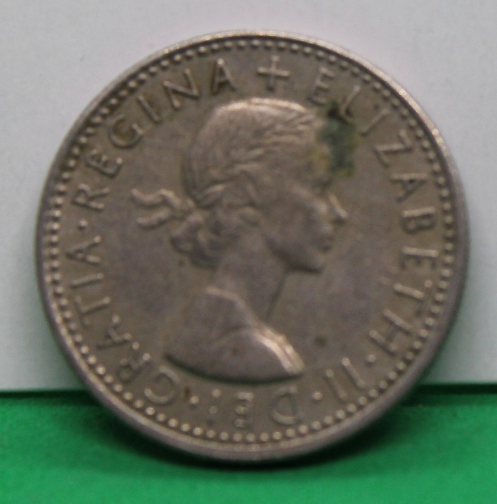1967 Great Britain Sixpence