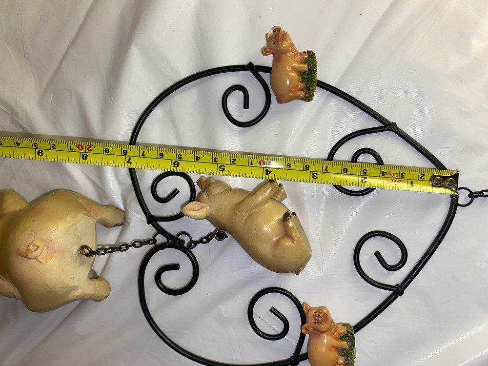 3 ft Long Pig Wind Chime