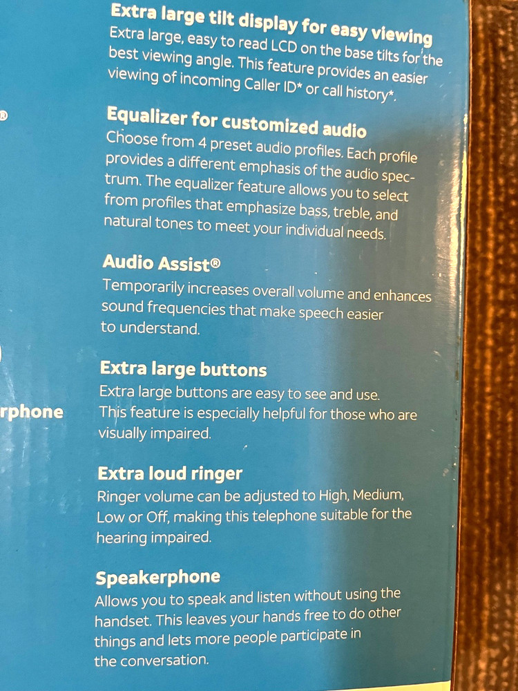 "AT & T" Corded Answering System ((NIB