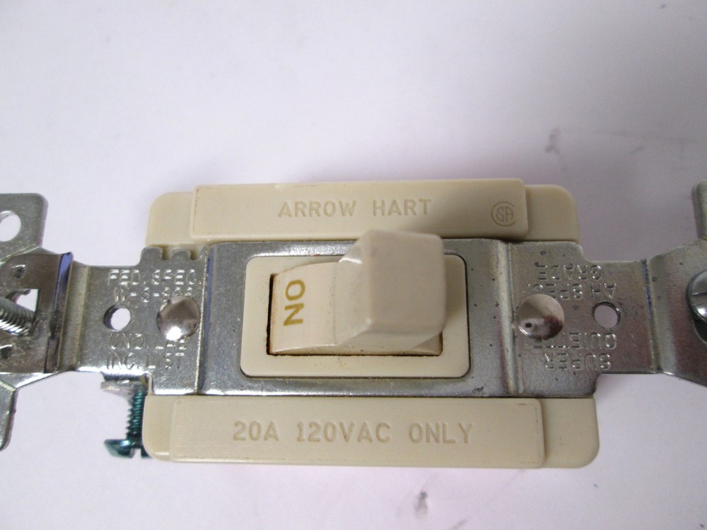 Arrow Hart W-S-896 Switch 20A 120VAC