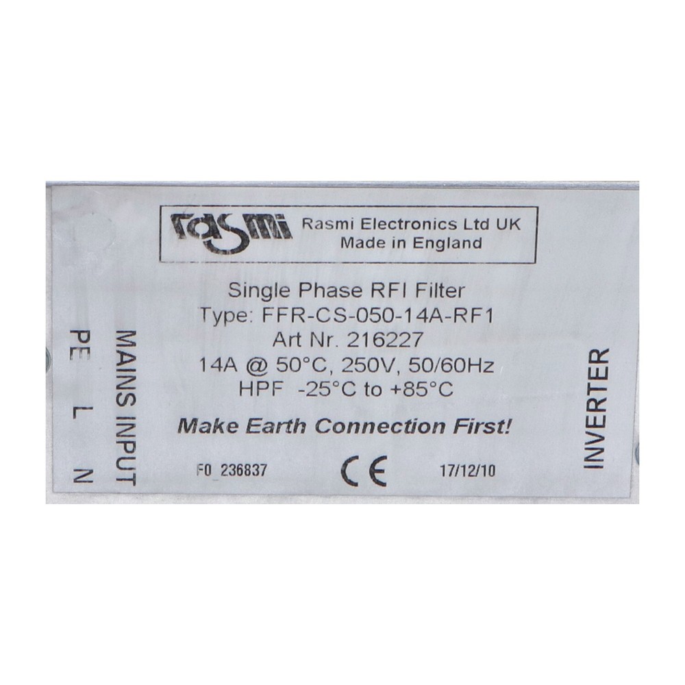 Rasmi Electronics FFR-CS-050-14A-RF1 Used UMP