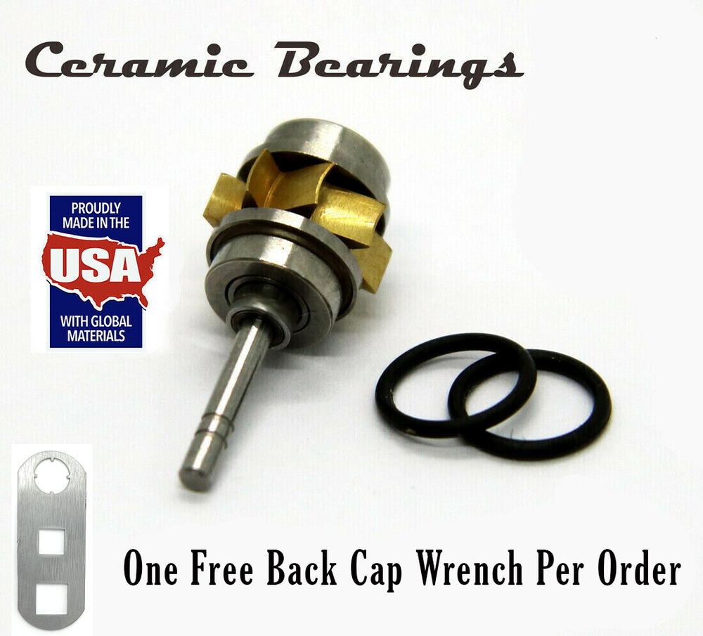 Midwest Tradition Turbine Push Button/XGT - Ceramic INTEGRAL SHIELD Bearings