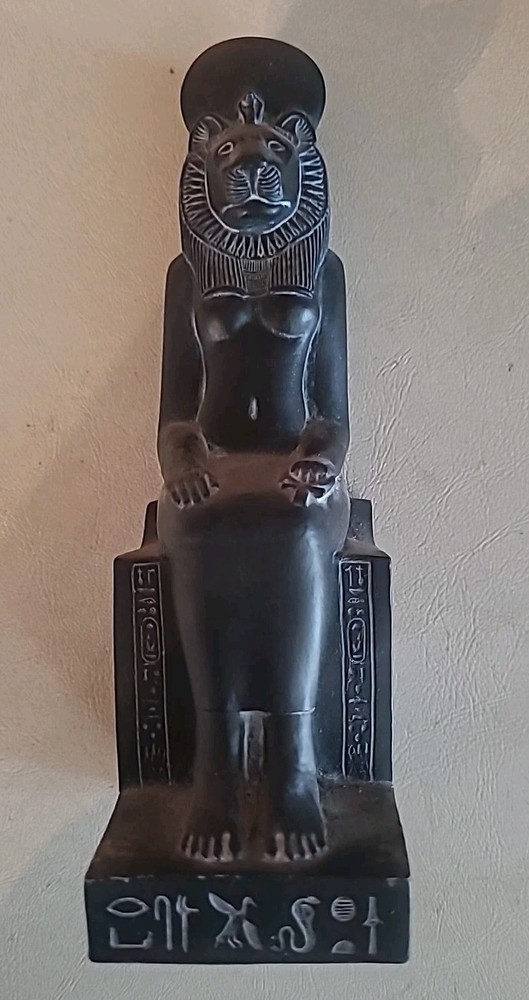 Sekhmet Sitting Great Goddess Statue, Replica