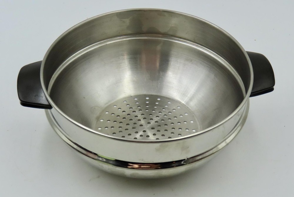 VTG Farberware Classic #831 3-Quart Steamer Strainer Insert Made Korea w/Handle
