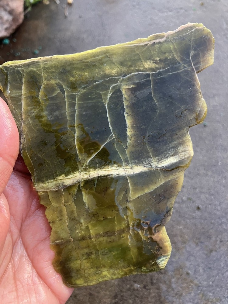 Green Opal Slab