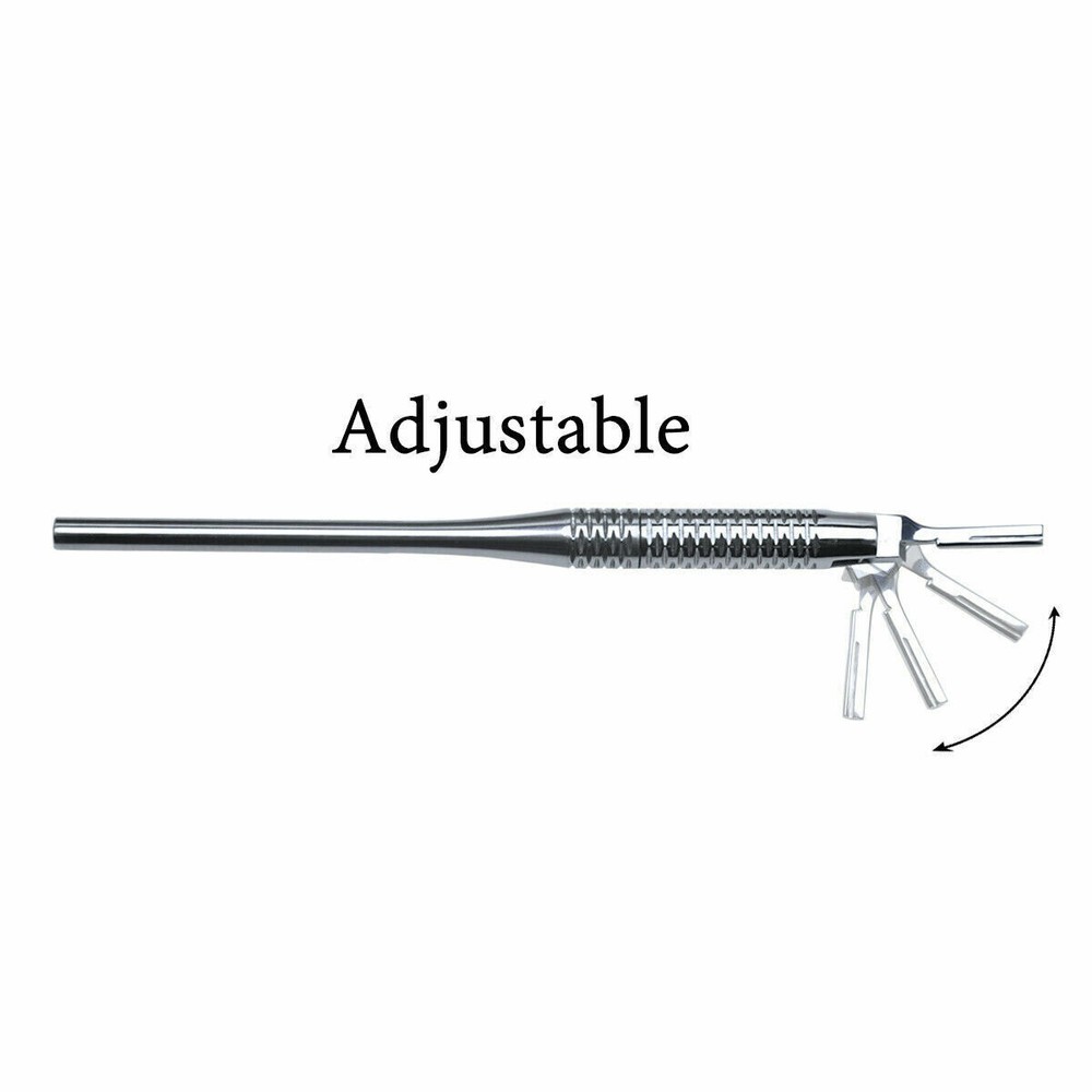 5Pcs Dental High Degree Of Precision Round Pattern Adjustable Handle 7 Way Tools