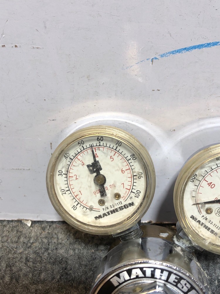 Used Matheson 3320 Single-Stage Regulator
