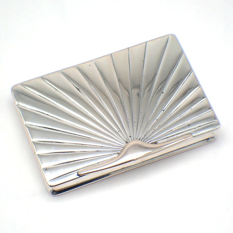 Rectangular Box 800 Silver Firenze Italy 1920
