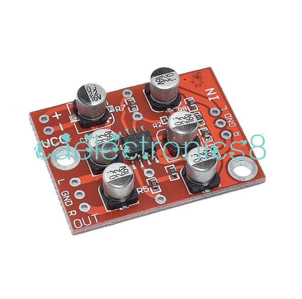 Mini headphone amplifier TDA1308 audio amplifier front stage amplifier board