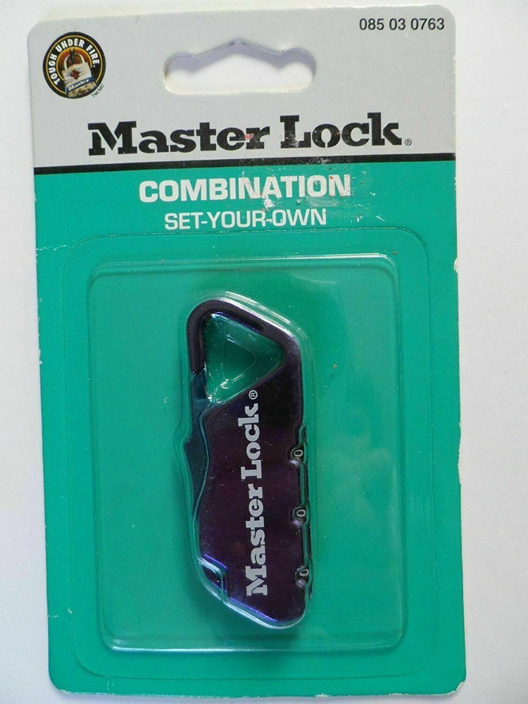 MASTER LOCKS - COMBINATION SET-YOUR-OWN LOCK
