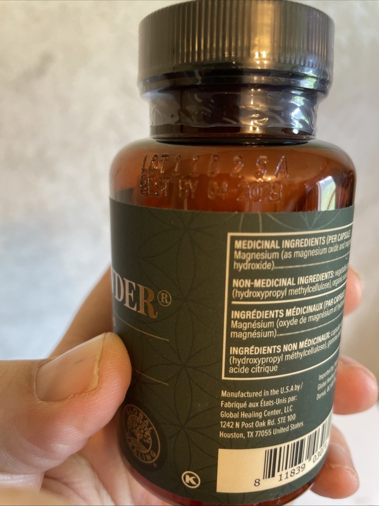 Oxy-Powder Oxygen Based Magnesium Compound Cleanse Constipation Bloat 60ct 2028