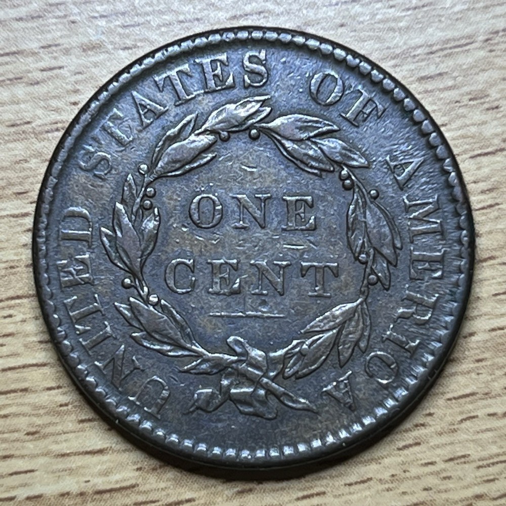 1819 Coronet Head Large Cent XF +