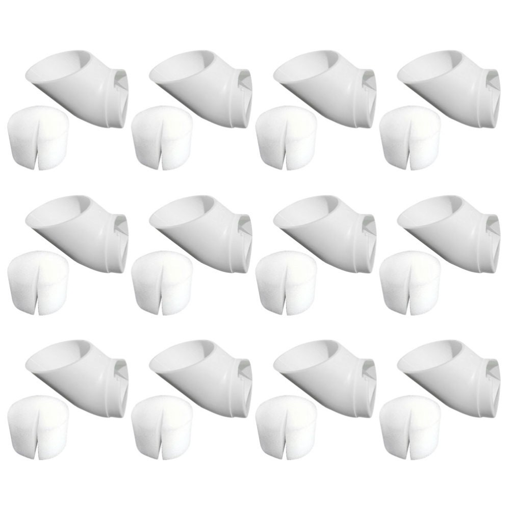 Hydroponic Tower Sponge Plastic Cups Hydroponic Planting Grow Cups