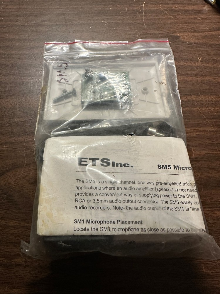 ETS SM5 MICROPHONE KIT