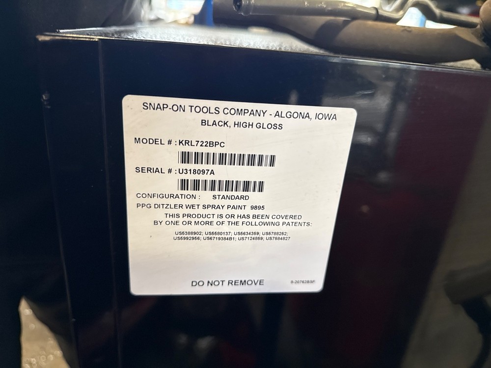 Snap on 54” Masters Series Roller Cab