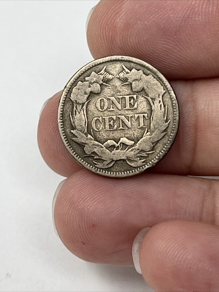 1857 FLYING EAGLE CENT US TYPE COIN #1186