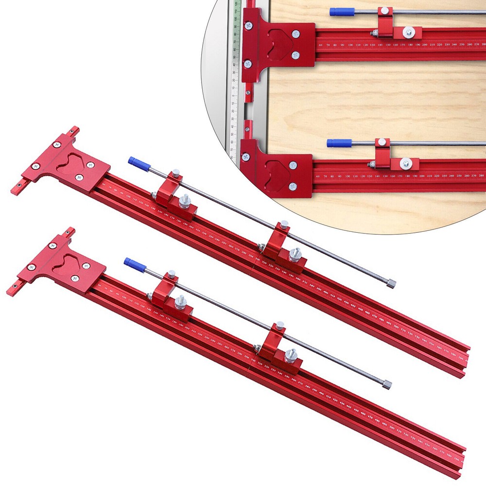 Parallel Rail Guide System Track Saw Woodworking Guide Carpentry Tool Set 120cm