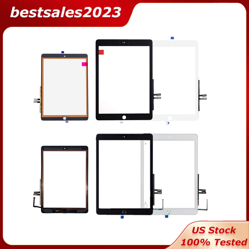 For iPad 6 6th Gen 2018 A1893 A1954 Touch Screen Digitizer Replace ± Home Button