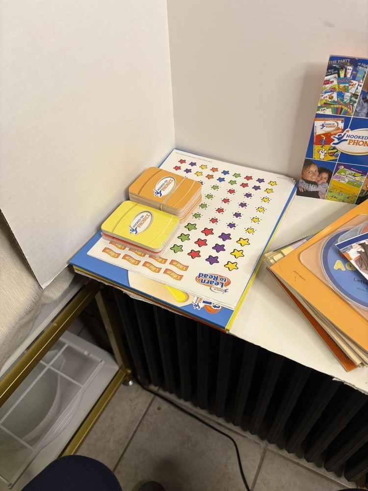 New open box Hooked On Phonics Pre-K Learn to Read Edition Program 3-4 Years