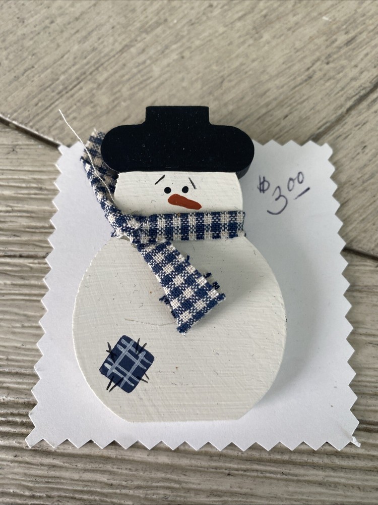 Hand painted holiday pins