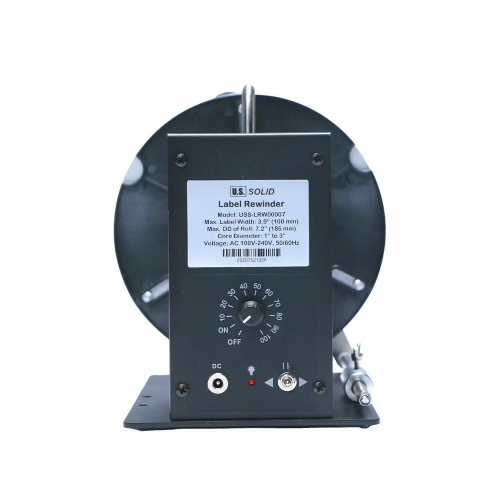 Automatic Label Rewinder Machine Speed Adjustable Label Core 1"- 3" Width 100mm