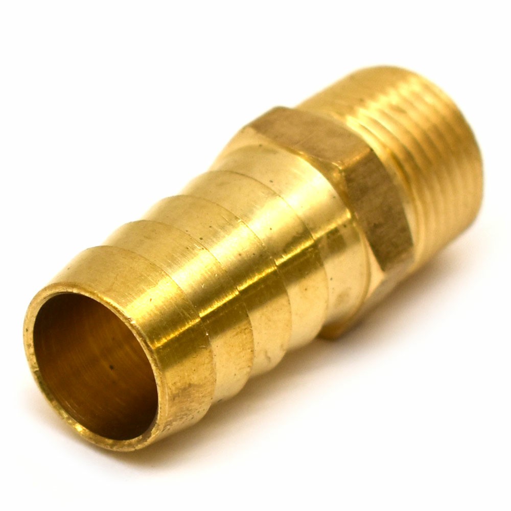Tracker Boat Brass Hose Fitting 32-019 | 5/8 Inch OD Barbed
