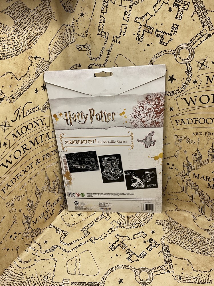 Harry Potter scratch art set rare