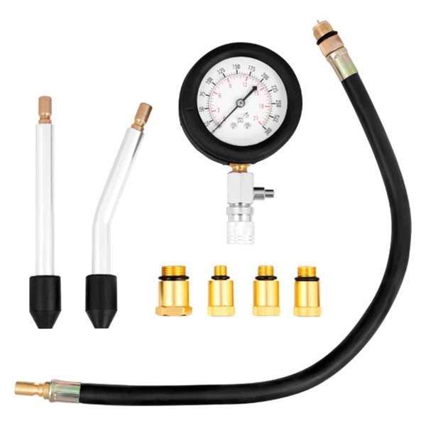 Performance Tool 0 to 300 psi Analog Deluxe Compression Tester Kit