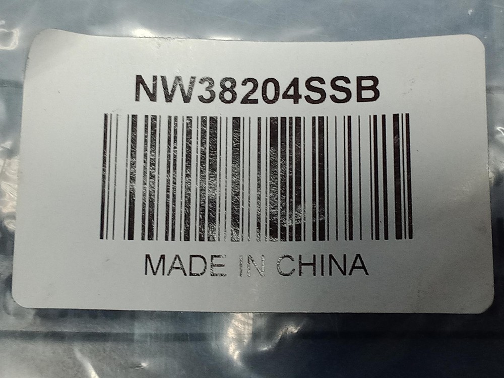 Gravity Gate Latch Stainless Steel Black Automatic Hardware Self-Locking Latch