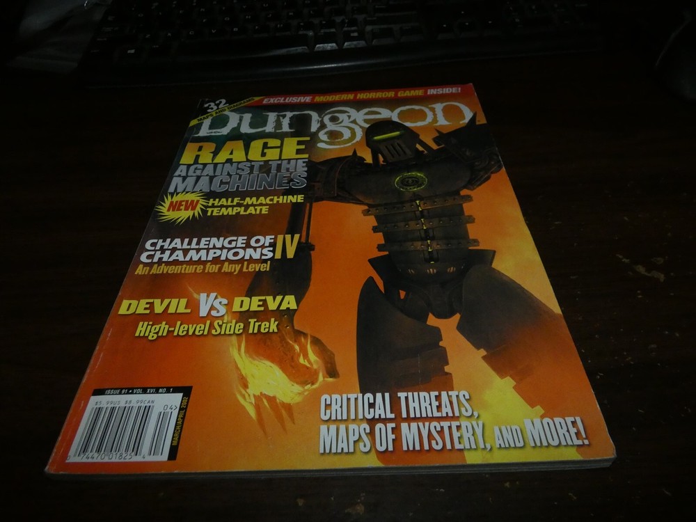 TSR: Dungeon Magazine: Issue 91