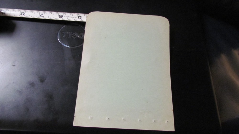 Victor Moore signed Cut Album page