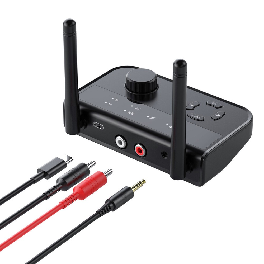 5.3 Long Range Bluetooth Transmitter Receiver For TV Home Stereo Audio Adapter