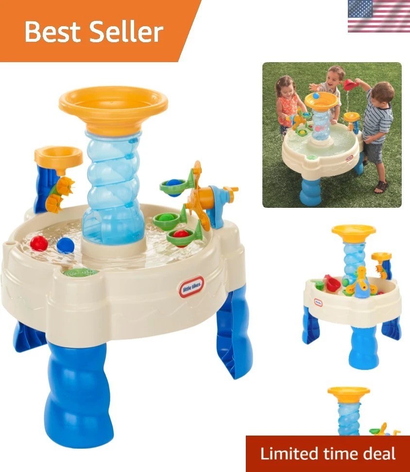 Spiralin' Seas Waterpark Play Table, Multicolor