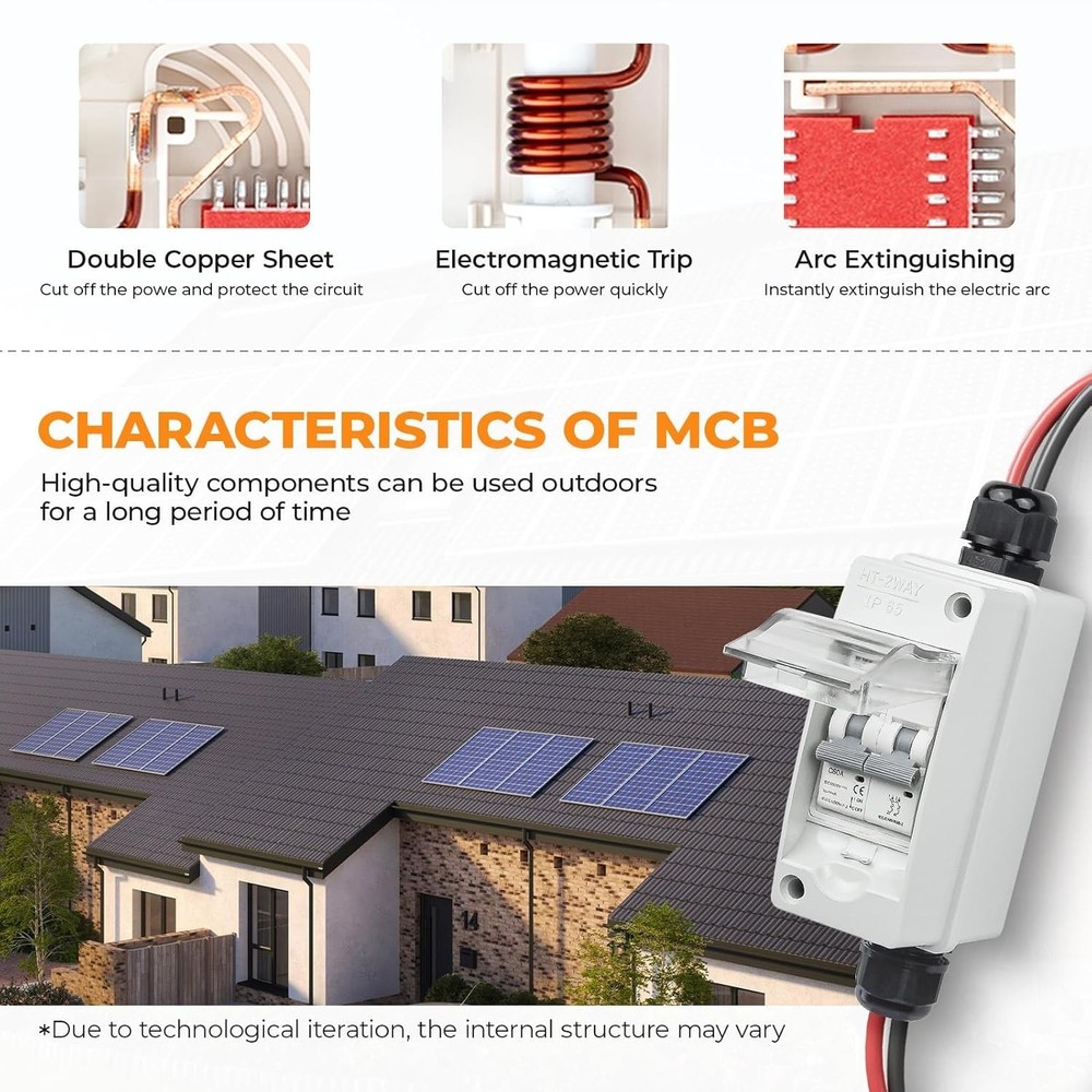 User-Friendly 60A Solar Disconnect Switch 1000V with Easy Installation Features