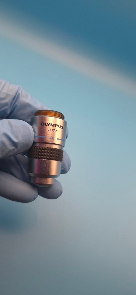 Olympus A 40 Microscope Objective 40x 0.65 160/0.17