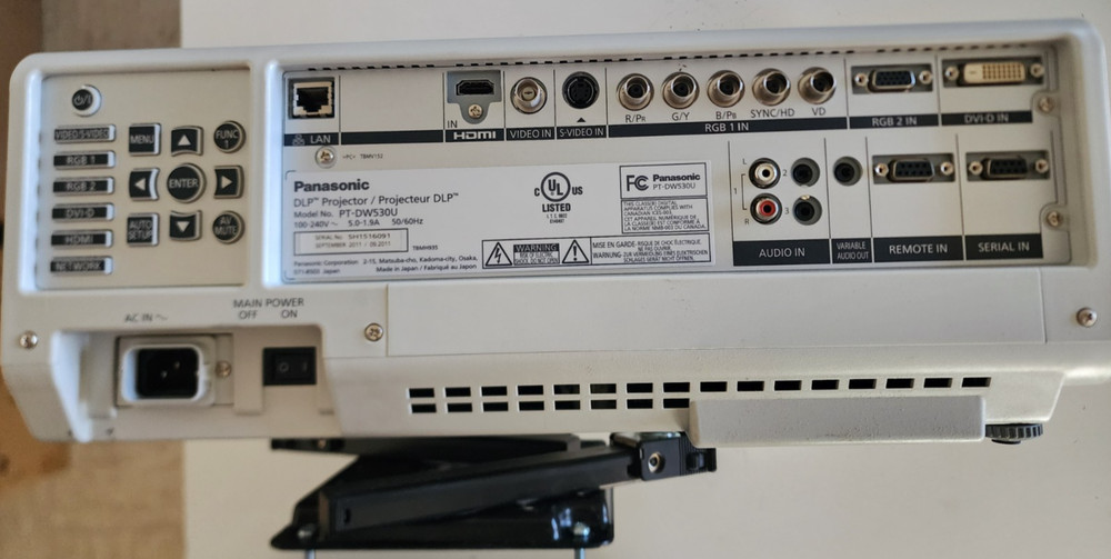 Panasonic PT-EW530 - WXGA LCD Projector