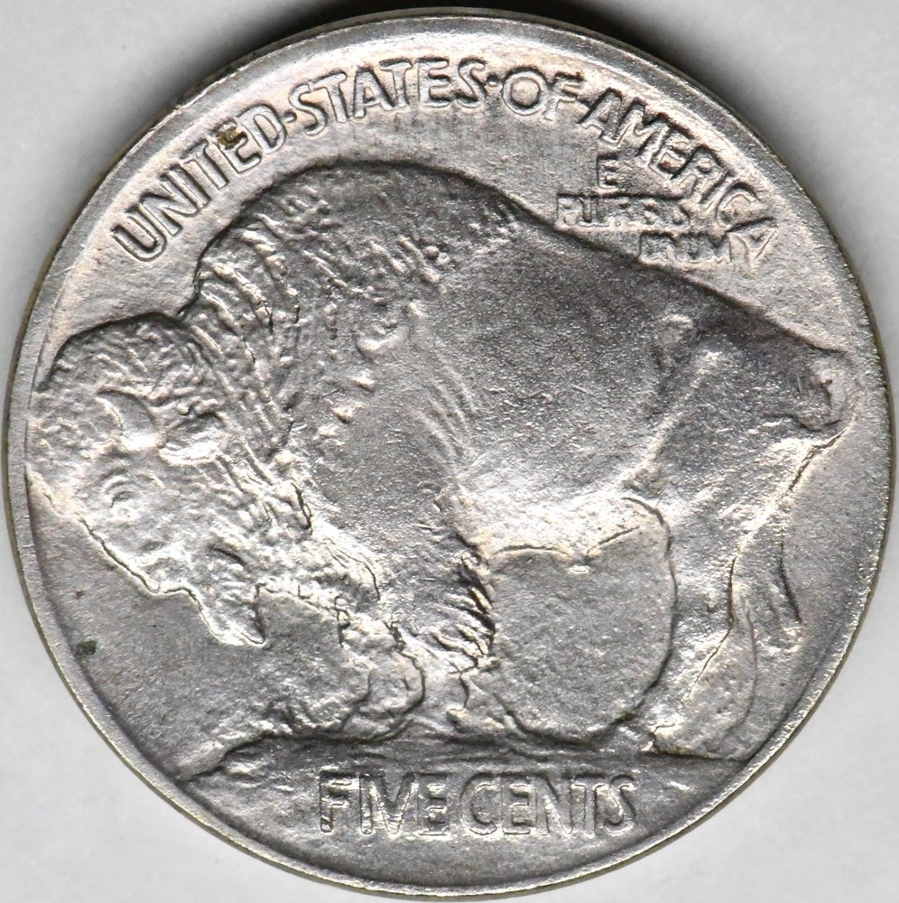 1913 type 1 buffalo nickel in a high grade