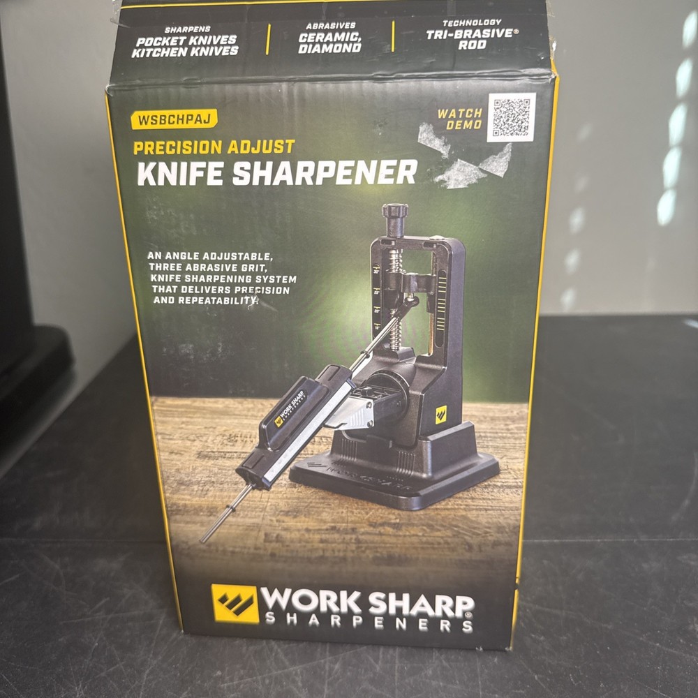 Work Sharp Precision Adjust Knife Sharpener Kit WSBCHPAJ