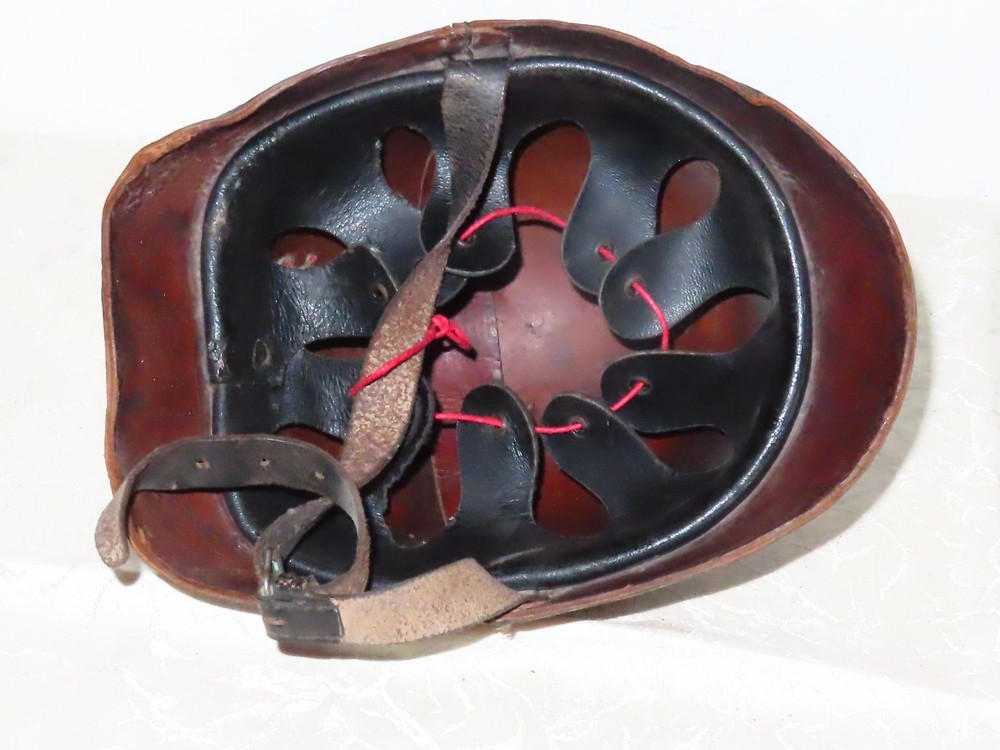 Fire Helmet Leather Helmet ! N21