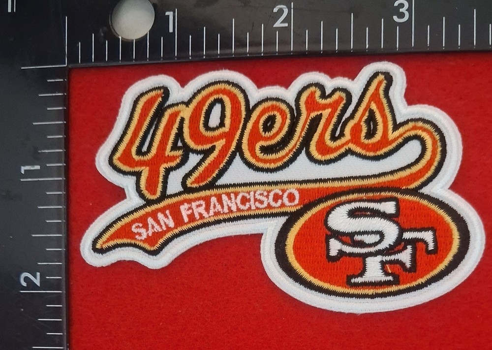 SAN FRANCISCO 49ers IRON ON PATCH