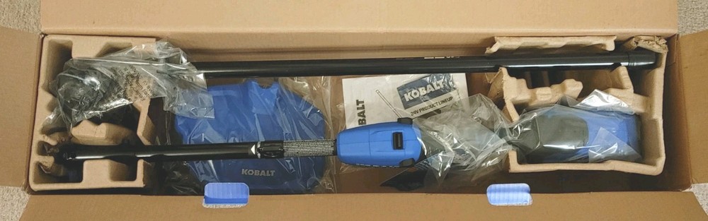 Kobalt 24V 15" Split-Shaft Attachment-Capable Battery String Trimmer (Tool Only)