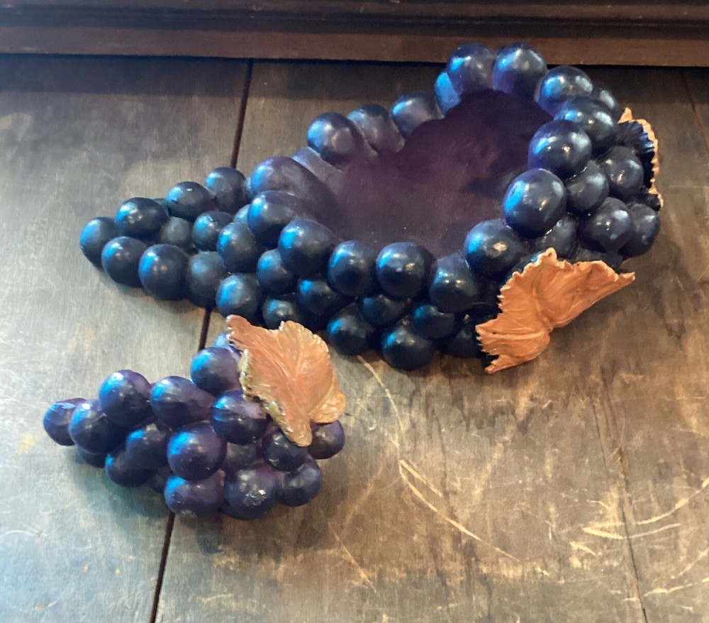 Grape Cluster Bottle Holder And Topper