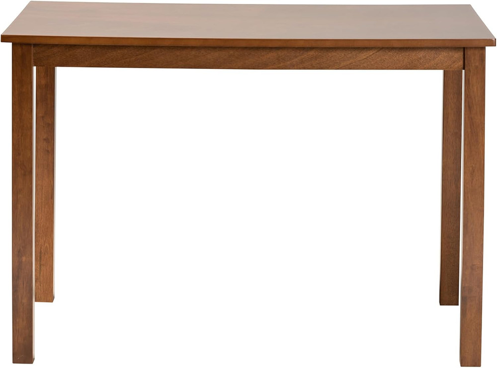 Eveline Walnut Brown Dining Table - Chic & Versatile Design for Any Space