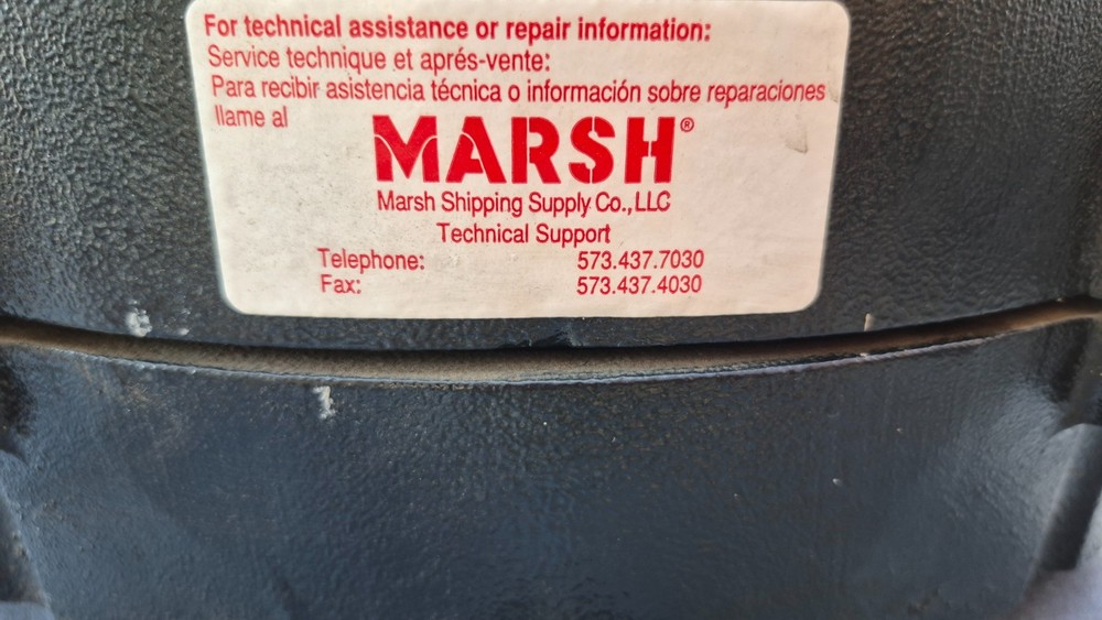 Marsh Model R 1" 25mm Stencil Maker Machine - Tested!