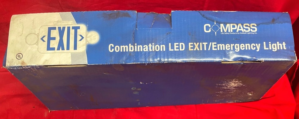 COMPASS COMBINATION LED EXIT/EMERGENCY LIGHT 32WU20