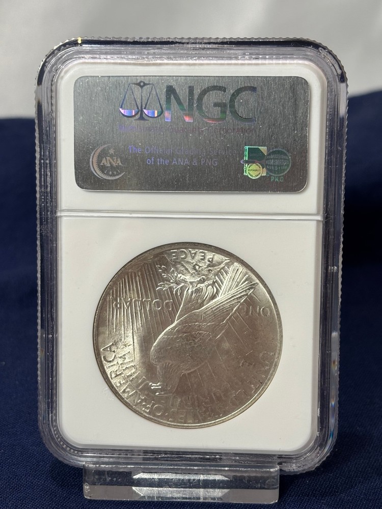 1922 Peace Dollar $1 NGC MS63
